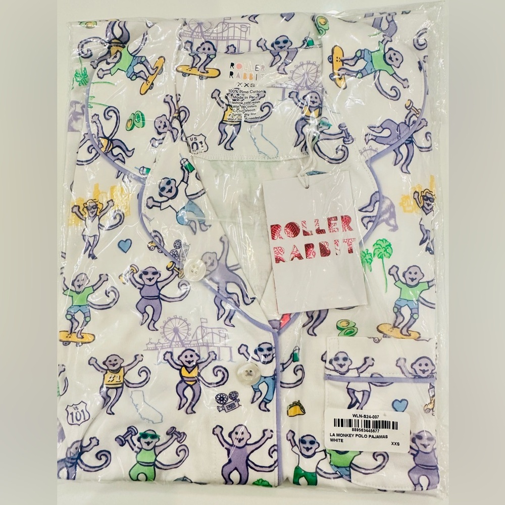 Roller Rabbit L.A polo Pajamas Set